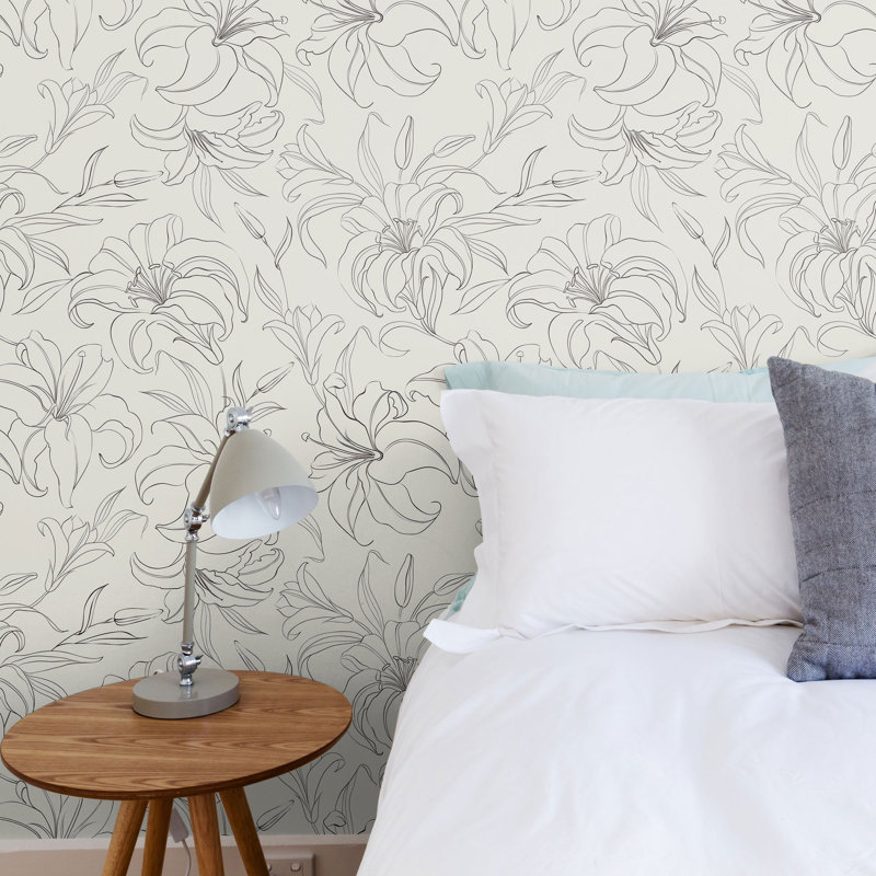 WallsByMe Textured Peel and Stick Wallpaper Panel Wayfair